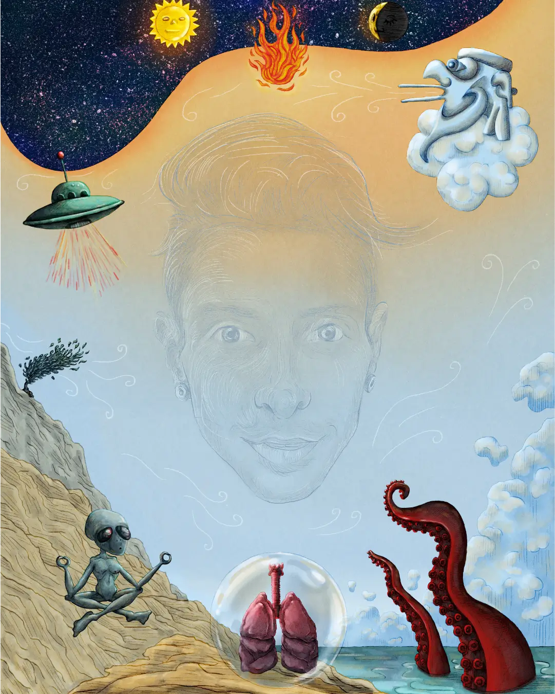 Juan Alcalá-Zamora. Ilustrador Andaluz